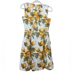 Anne Klein Citrus Print Dress